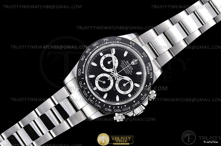 1221 Colorful ROLDYT0436B – Daytona 116500 CER SS SS Black 904L QF V3 SH 949